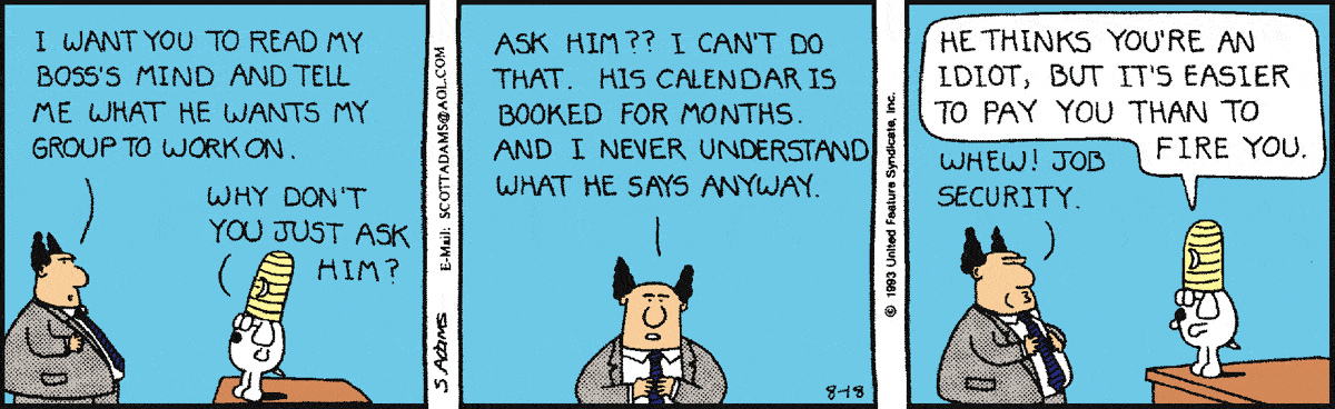 Dilbert Cartoon